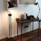 Retro Toia Wood Floor Lamp — product view 8