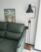 Retro Toia Wood Floor Lamp — product view 13