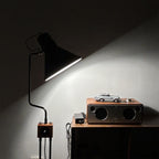Retro Toia Wood Floor Lamp — product view 14