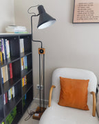 Retro Toia Wood Floor Lamp — product view 15