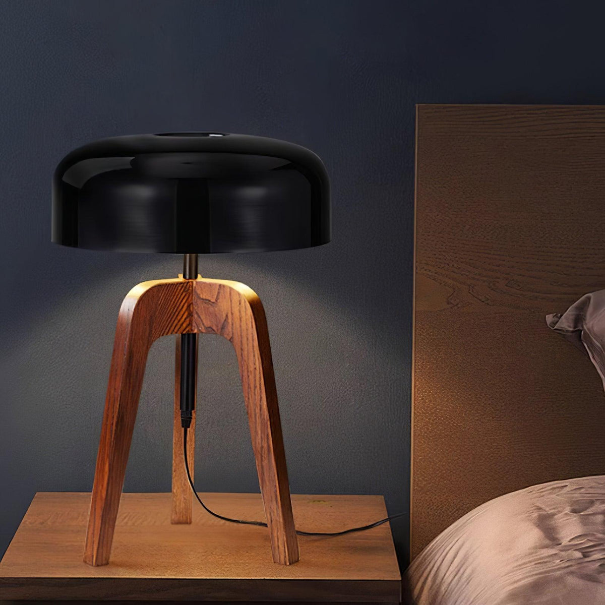 Towa Wood Table Lamp — product view 4