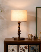 Canora Wooden Wood Table Lamp — product view 3