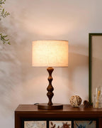 Canora Wooden Wood Table Lamp — product view 6