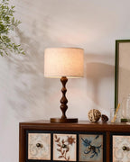 Canora Wooden Wood Table Lamp — product view 7