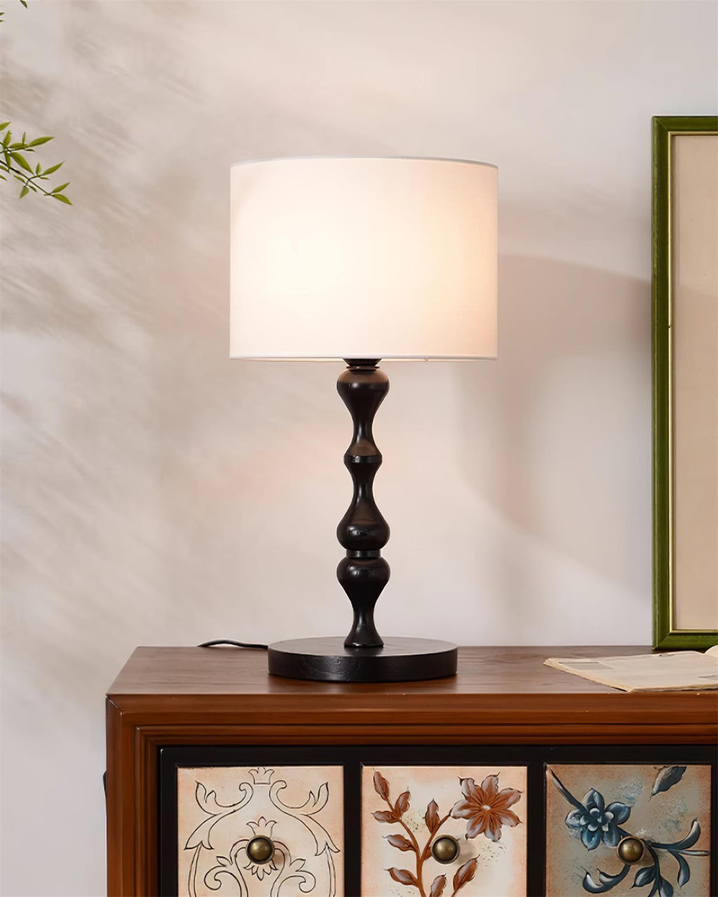Canora Wooden Wood Table Lamp — product view 8