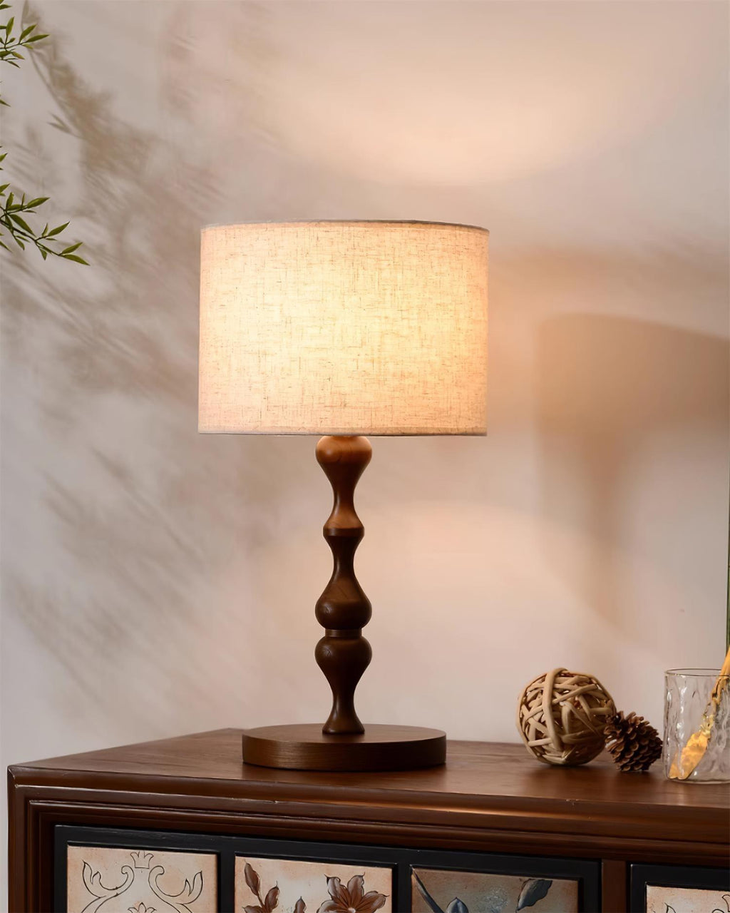 Canora Wooden Wood Table Lamp — product view 9
