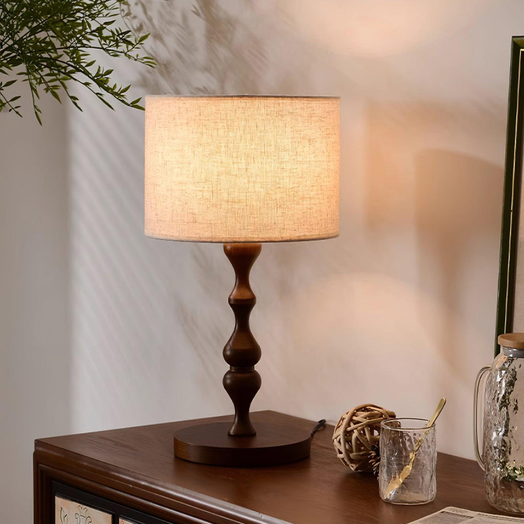 Canora Wooden Wood Table Lamp — product view 10