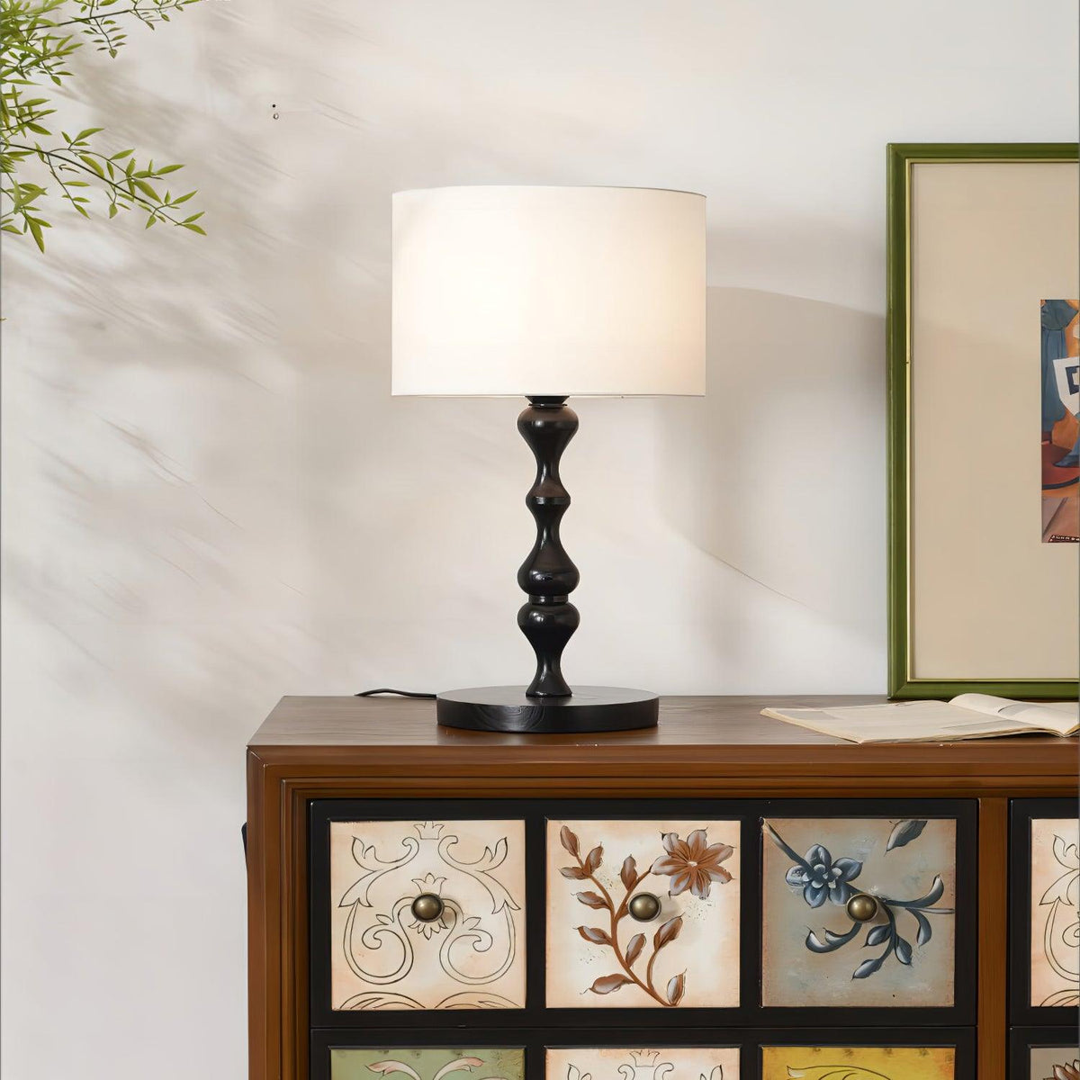 Canora Wooden Wood Table Lamp — product view 12