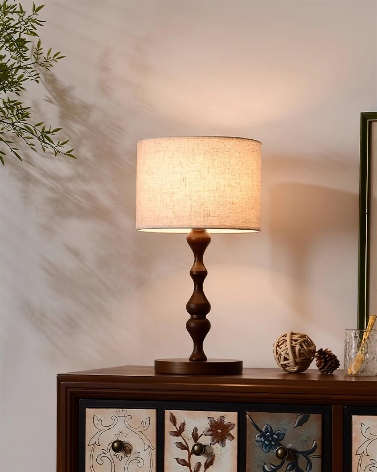 Canora Wooden Wood Table Lamp — product view 13