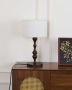 Canora Wooden Wood Table Lamp — product view 20