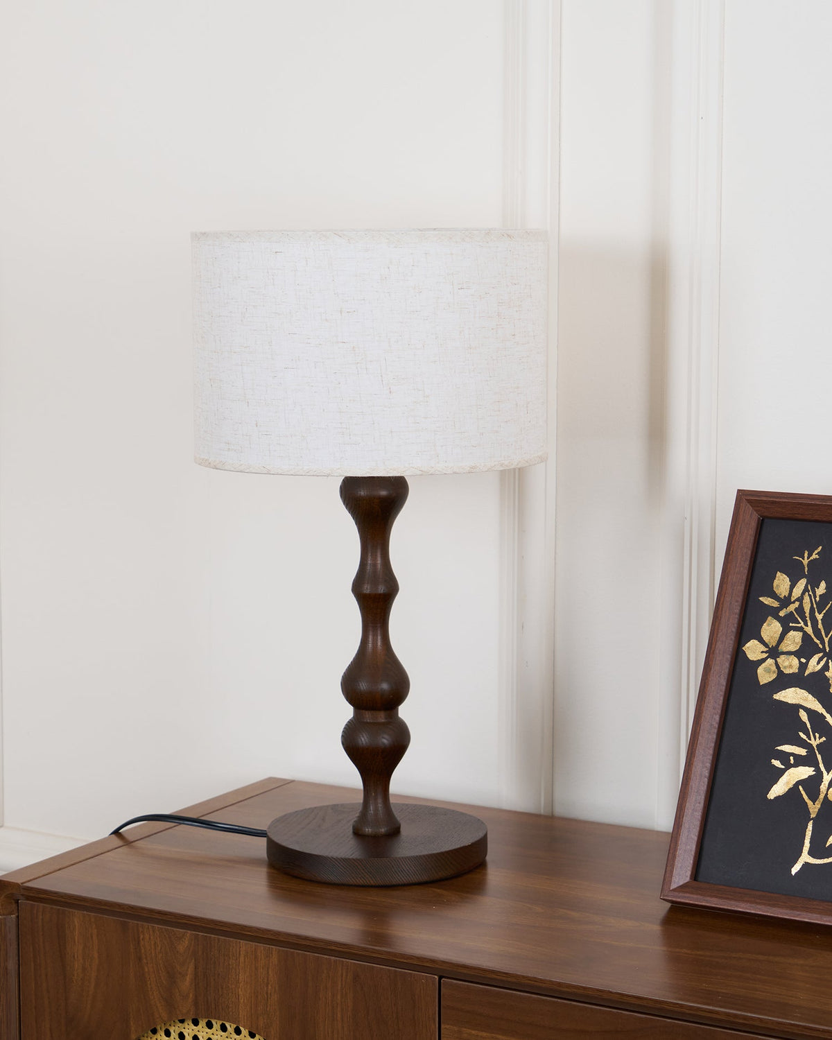 Canora Wooden Wood Table Lamp — product view 21