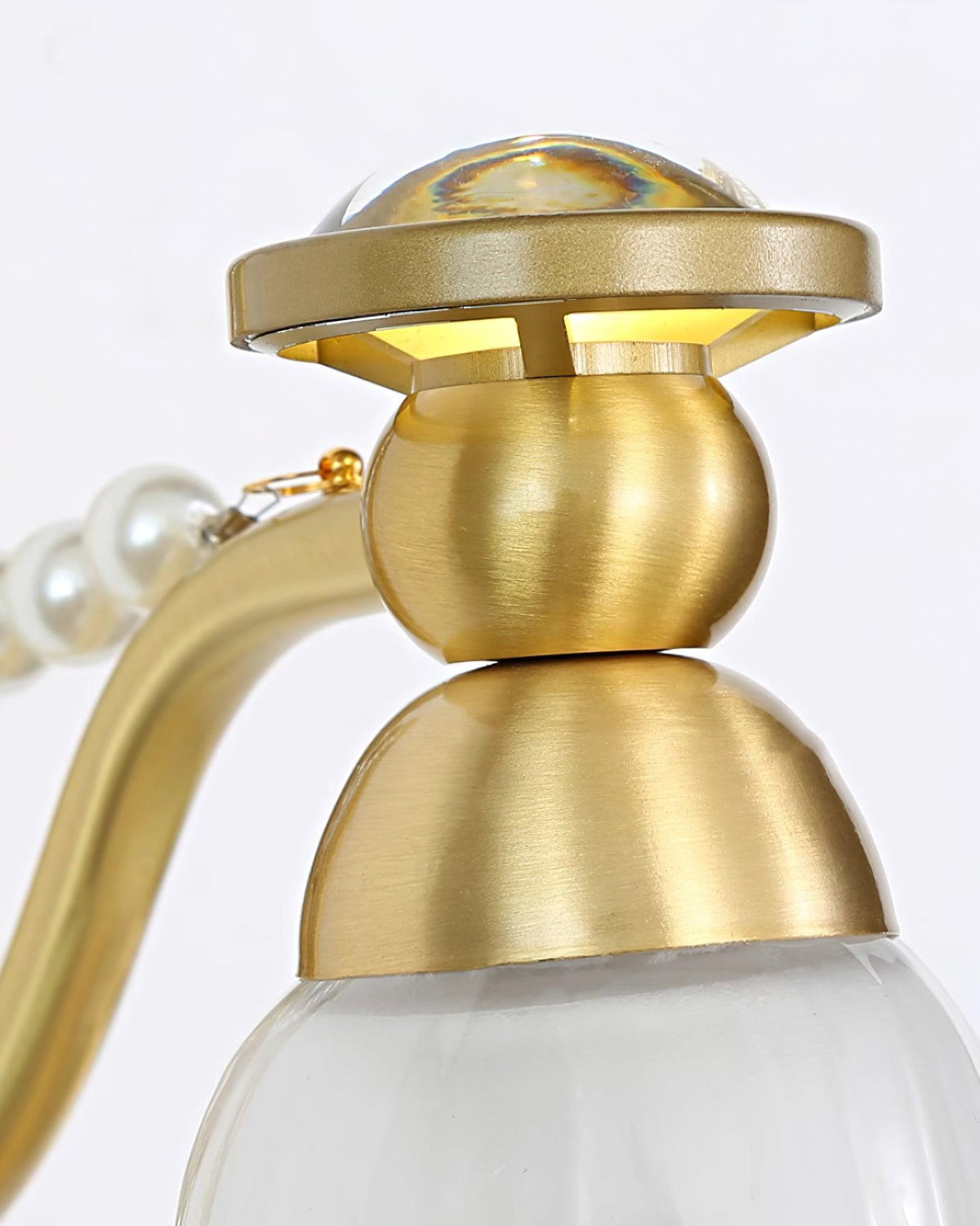 Brass Floral Wall Lamp — product view 17