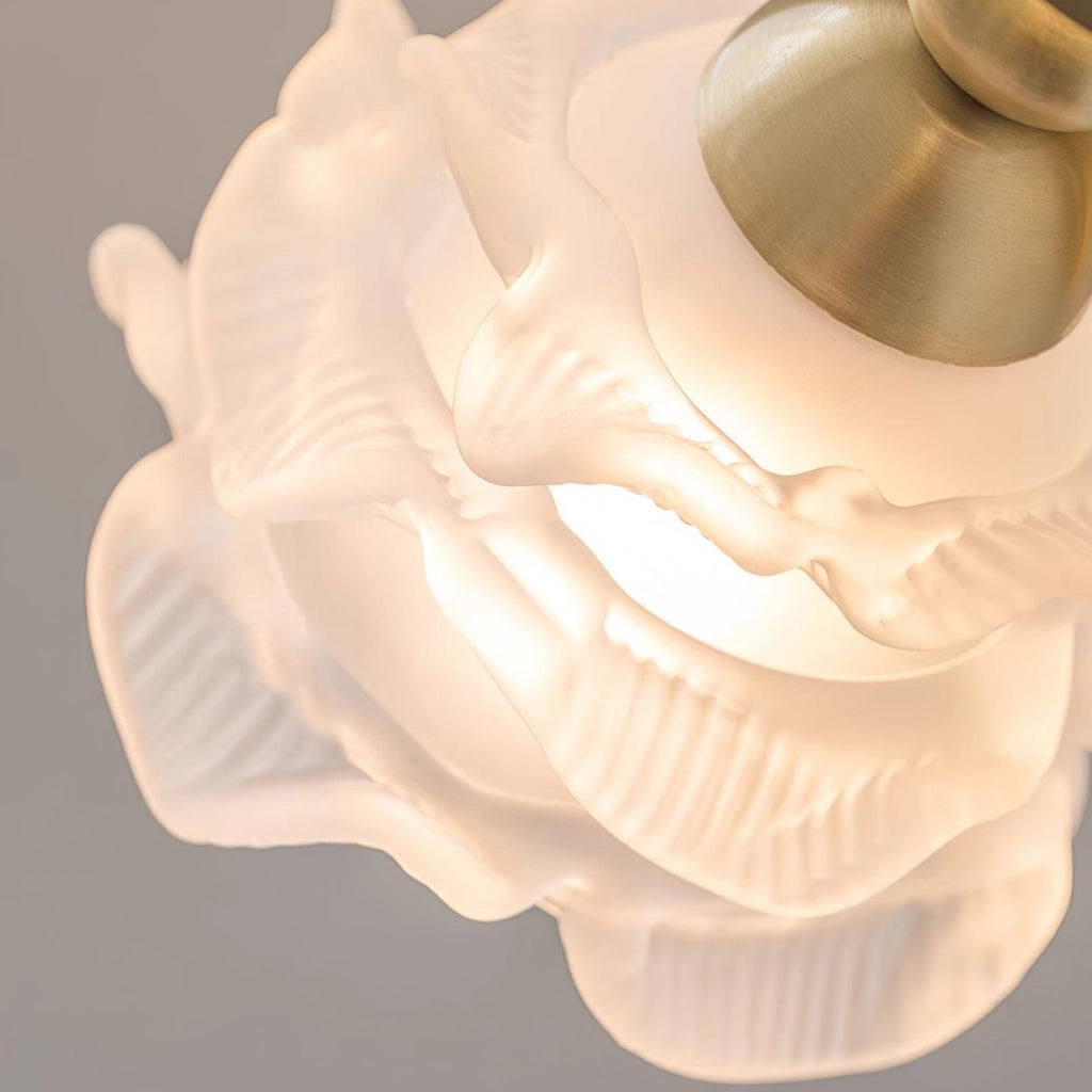 Brass Floral Wall Lamp — product view 19