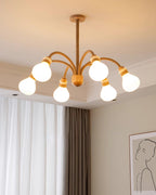 Wood Medusa Chandelier — product view 12