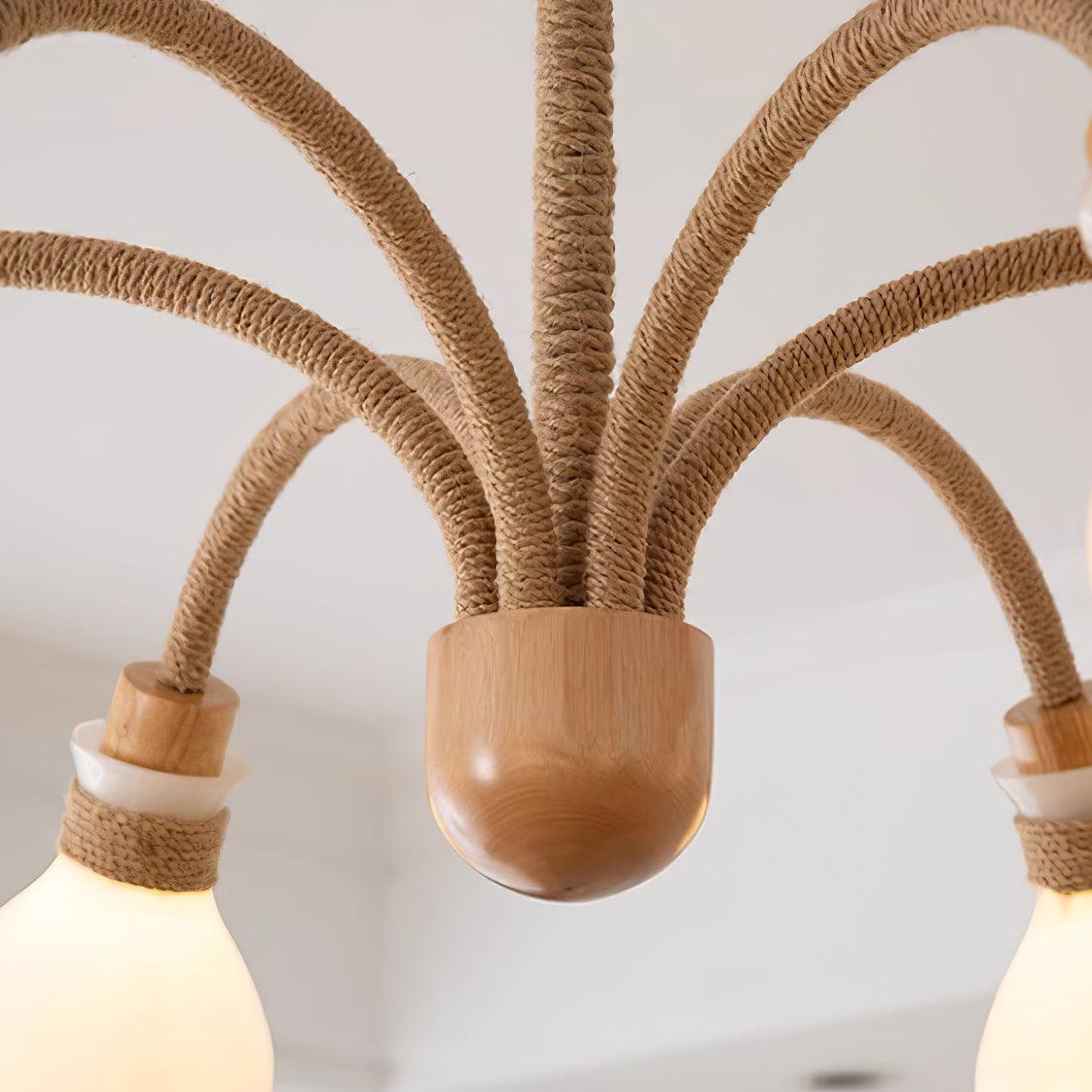 Wood Medusa Chandelier — product view 18