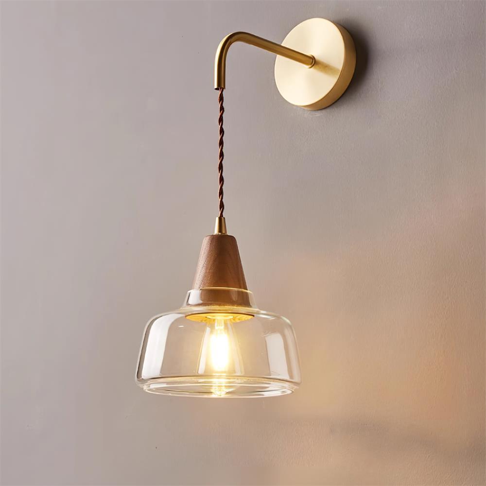 Rockford Glass Wall Lamp — product view 3