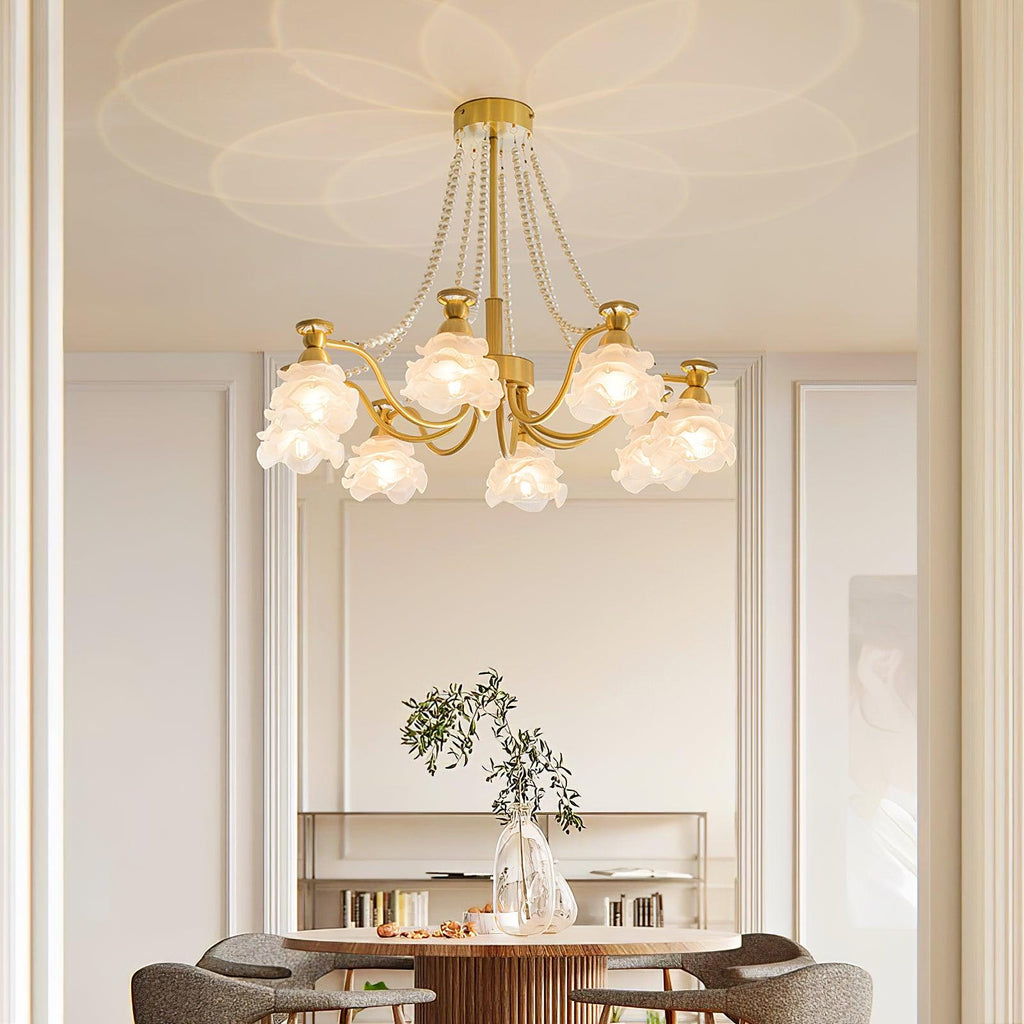 Roses Landi Glass Chandelier — product view 2