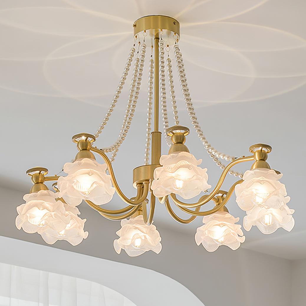 Roses Landi Glass Chandelier — product view 8