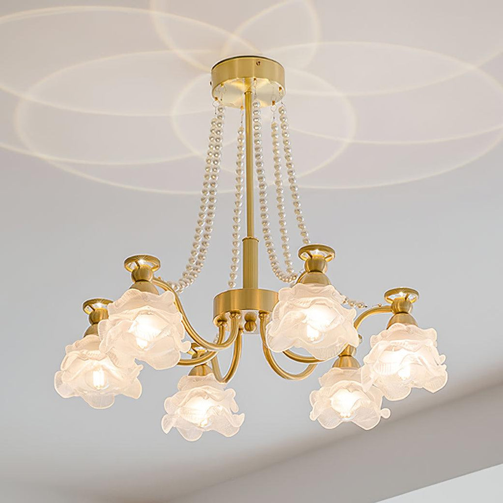 Roses Landi Glass Chandelier — product view 9