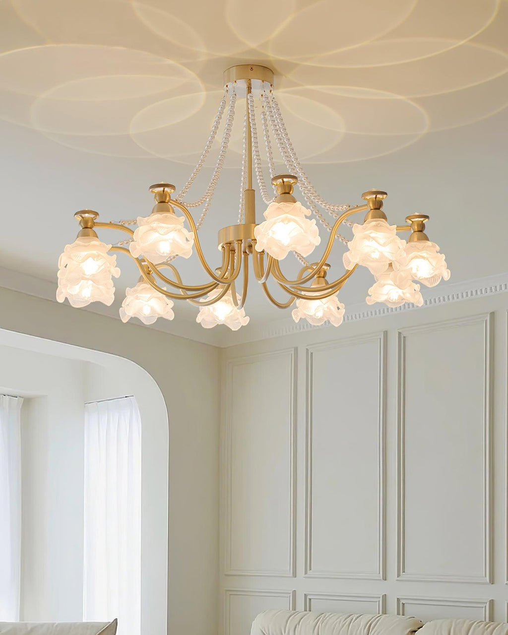 Roses Landi Glass Chandelier — product view 11