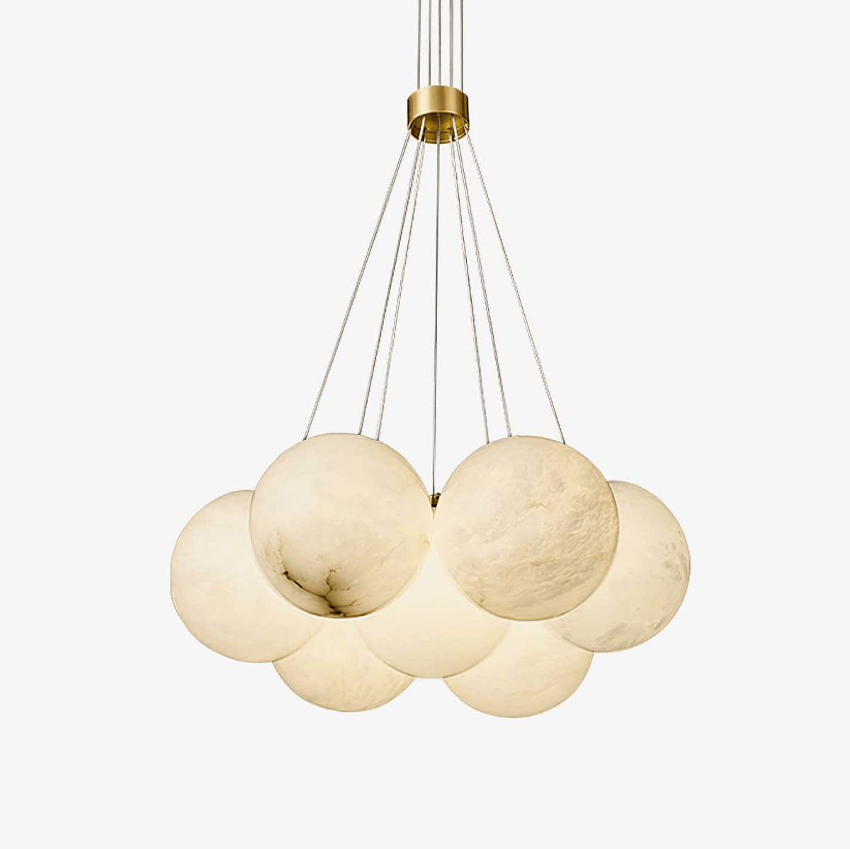 Alabaster Balls Chandelier – product view 1