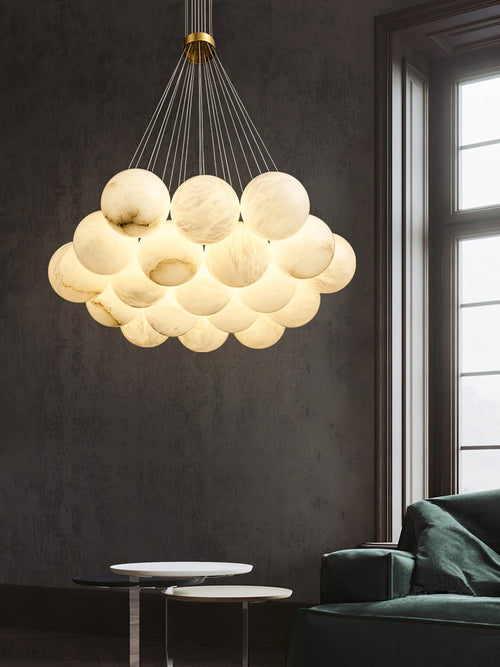 Alabaster Balls Chandelier – product view 2