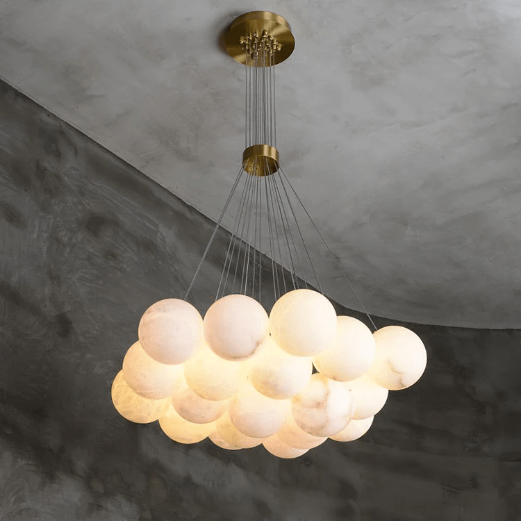 Alabaster Balls Chandelier – product view 13