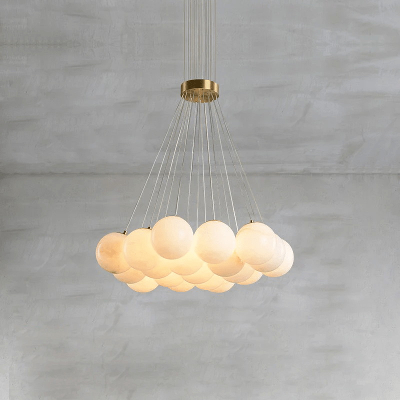 Alabaster Balls Chandelier – product view 20