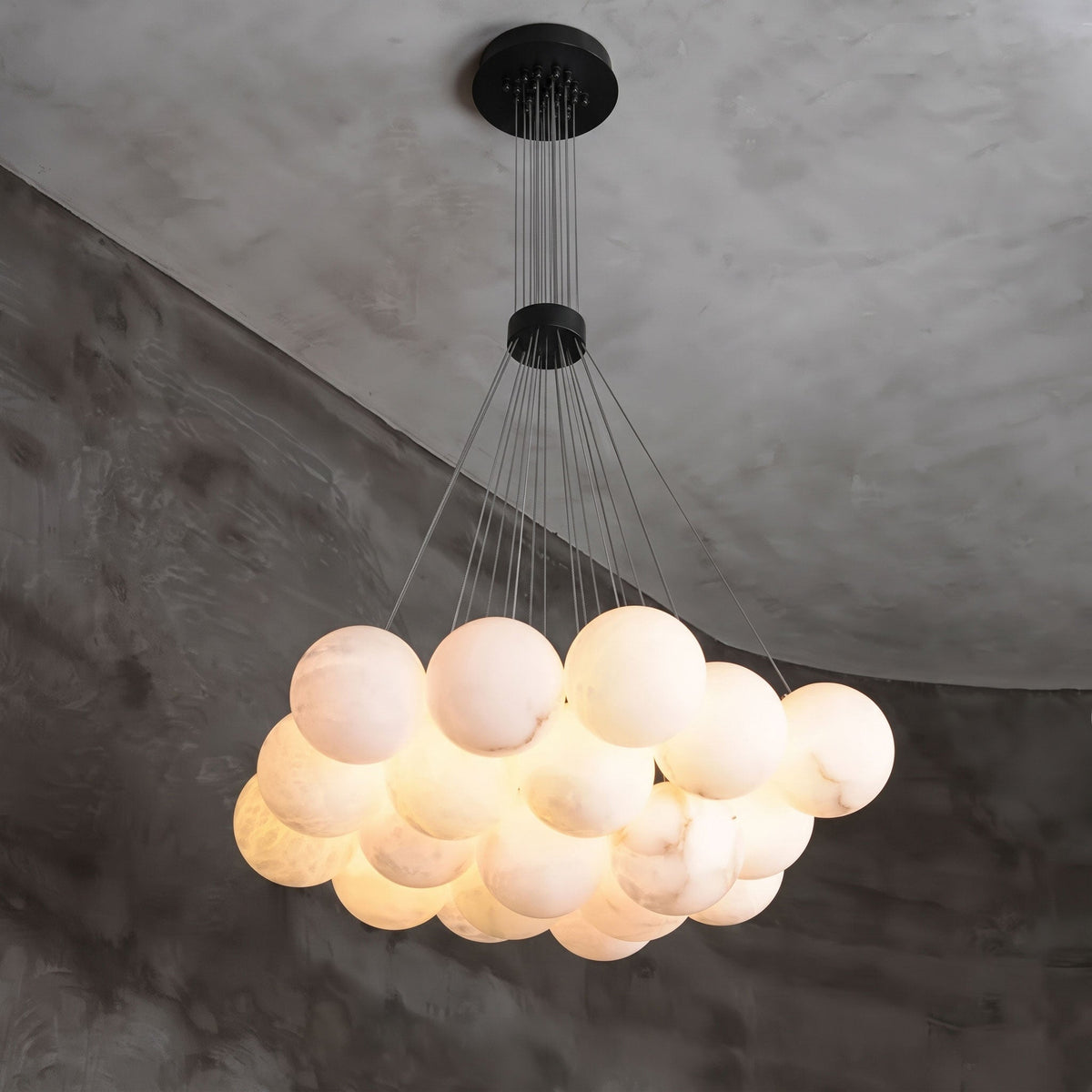 Alabaster Balls Chandelier – product view 36