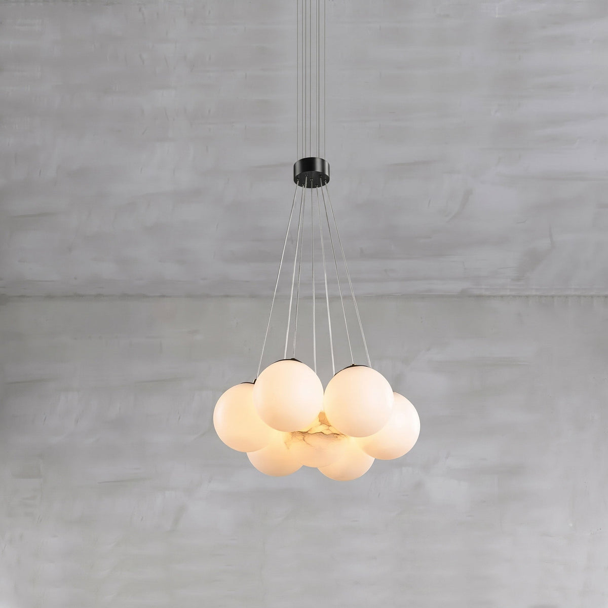 Alabaster Balls Chandelier – product view 37