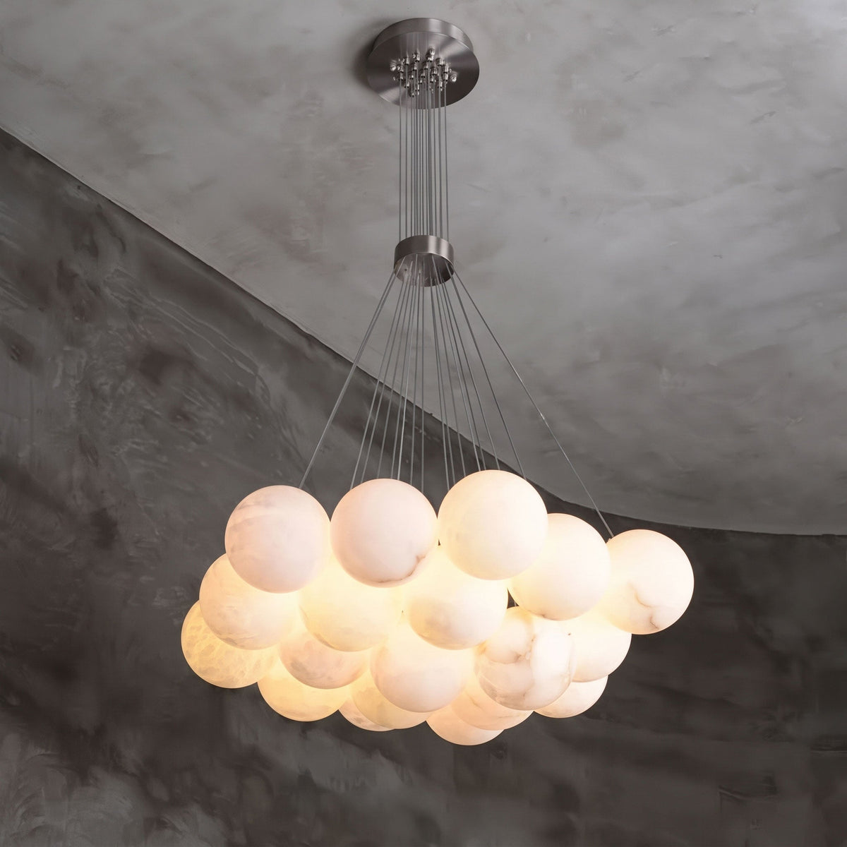 Alabaster Balls Chandelier – product view 44