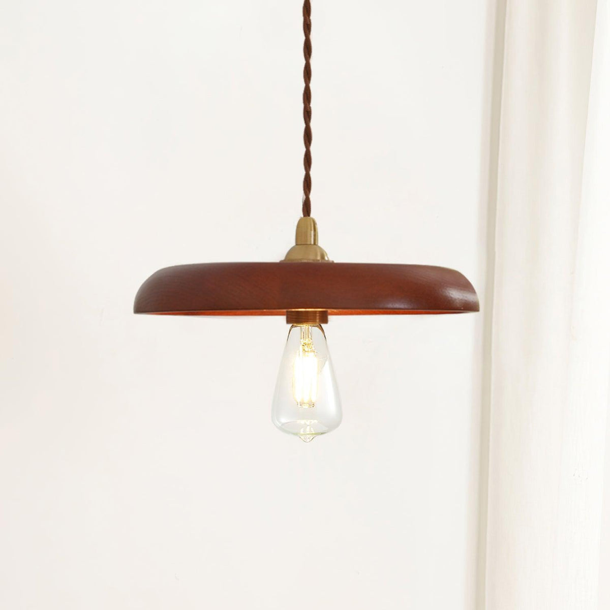 Balmain Wood Pendant Lamp — product view 2