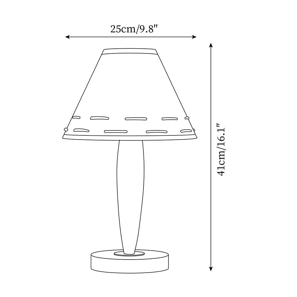 Terracotta Marble Table Lamp — product view 5