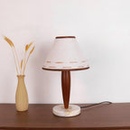 Terracotta Marble Table Lamp — product view 7