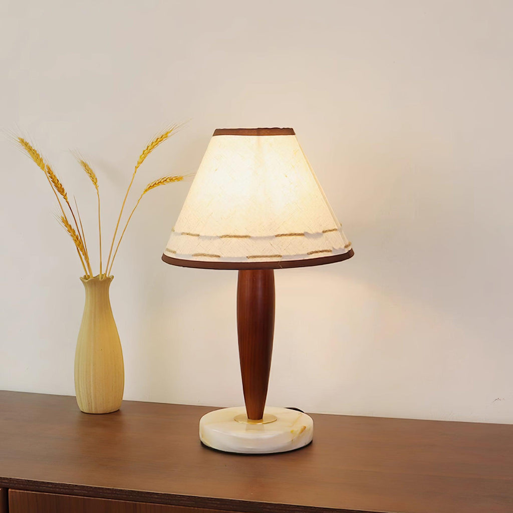 Terracotta Marble Table Lamp — product view 10
