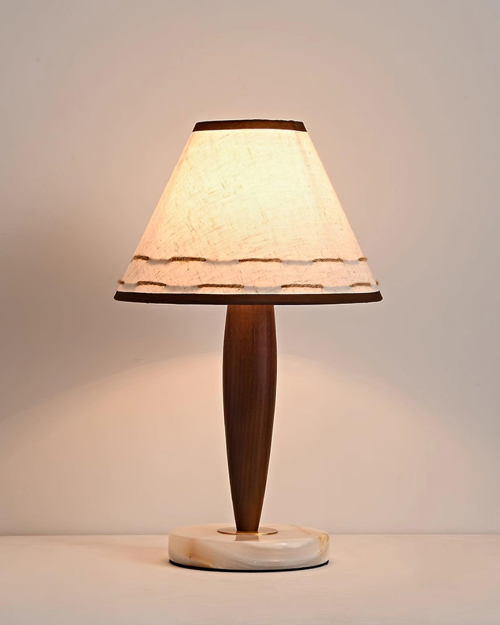 Terracotta Marble Table Lamp — product view 15