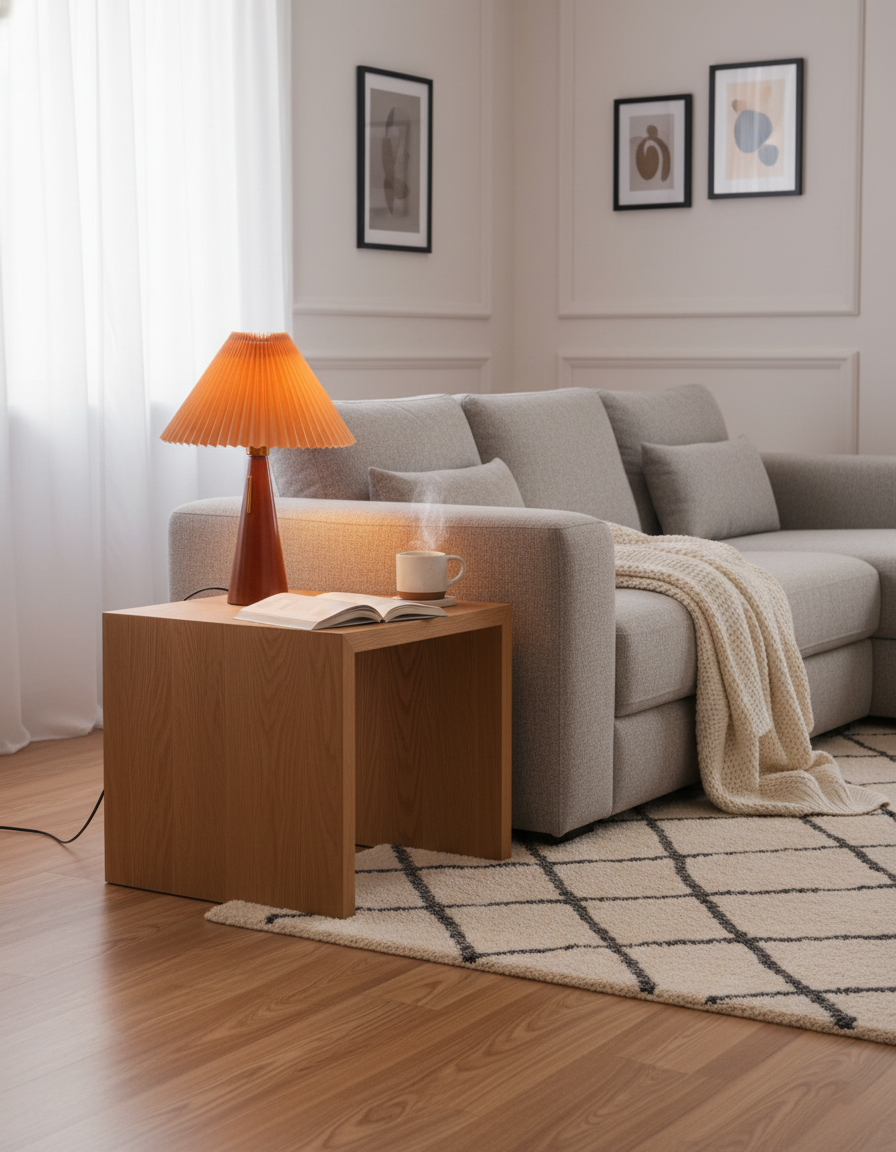 Hokie Wood Table Lamp — product view 9