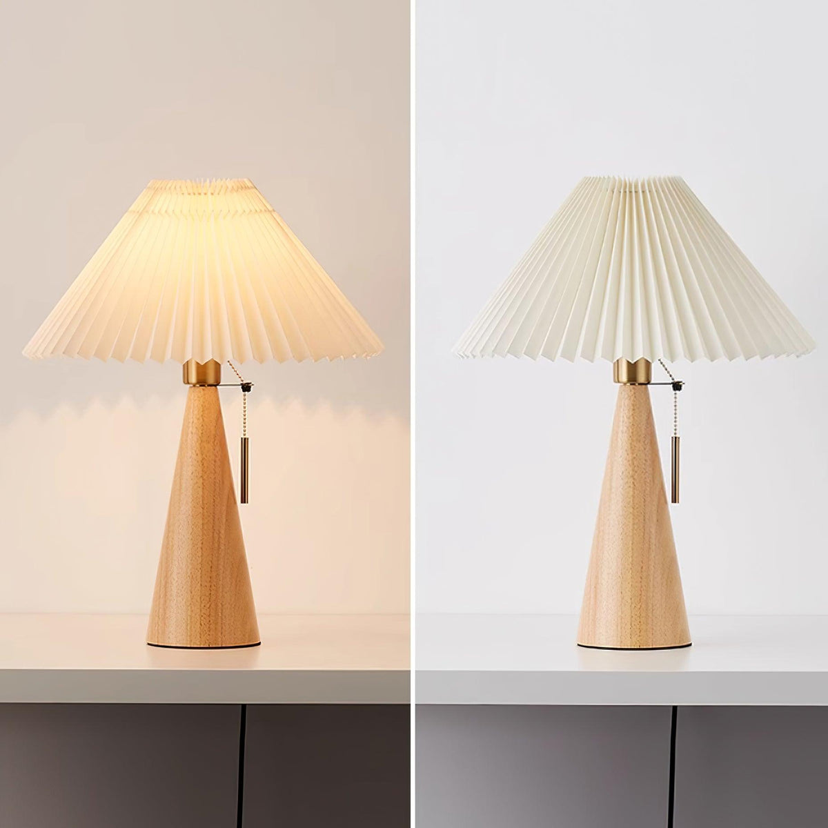 Hokie Wood Table Lamp — product view 45