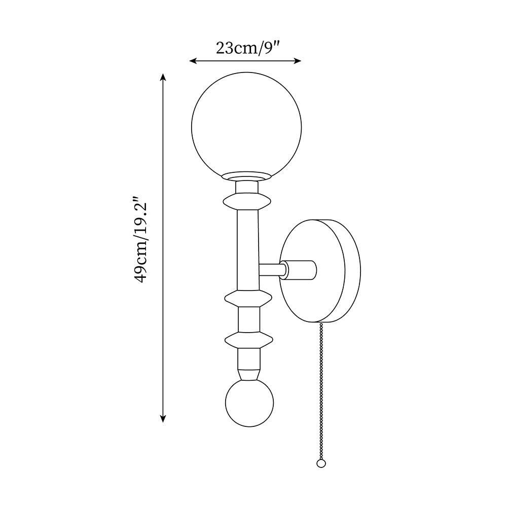 Coslett Wood Wall Lamp — product view 5