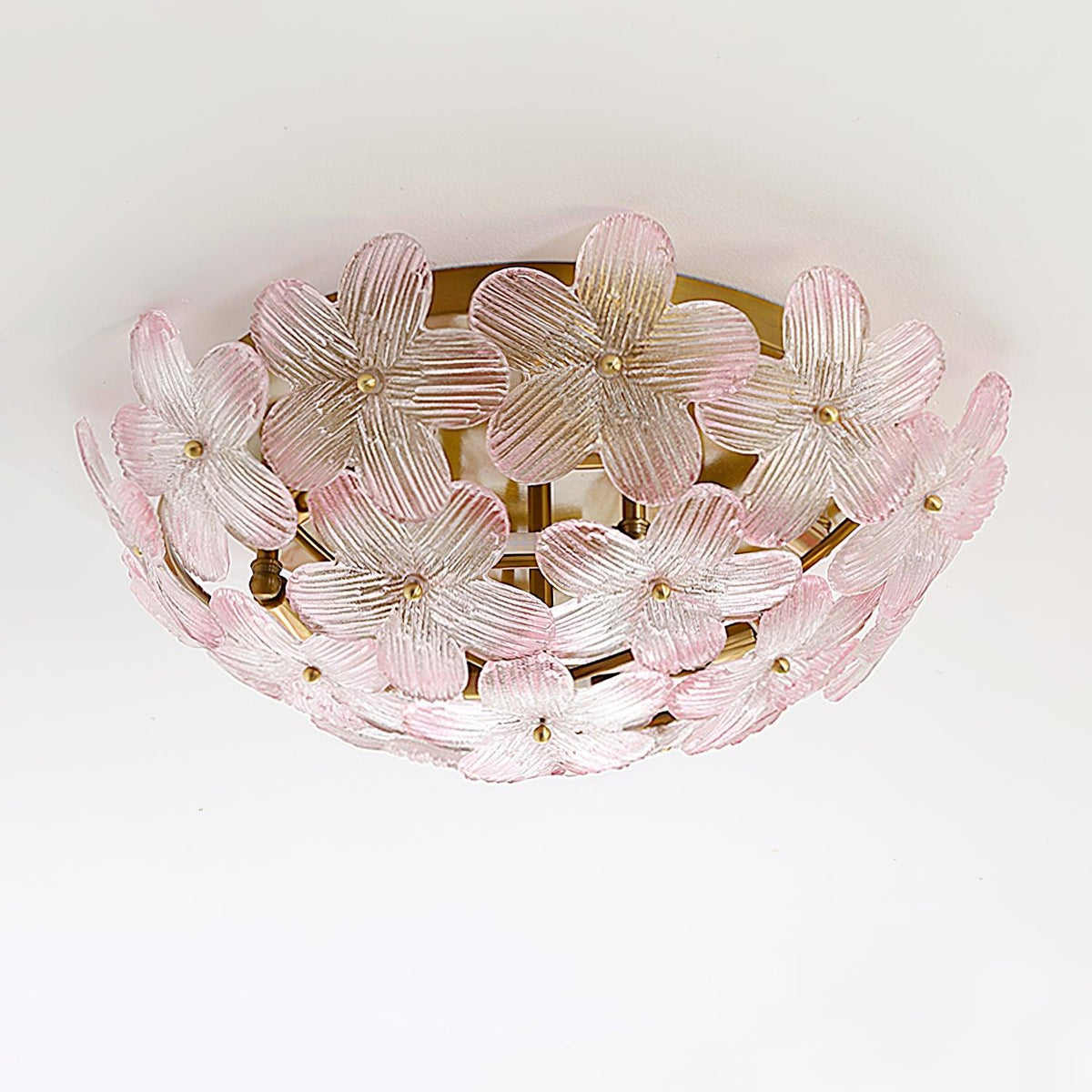 Anan Floral Glass Ceiling Light — product view 2