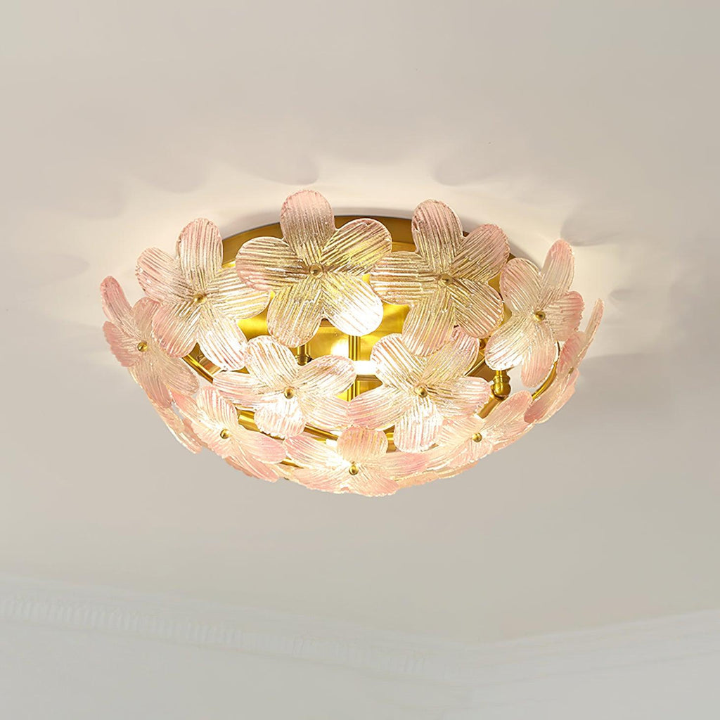 Anan Floral Glass Ceiling Light — product view 10