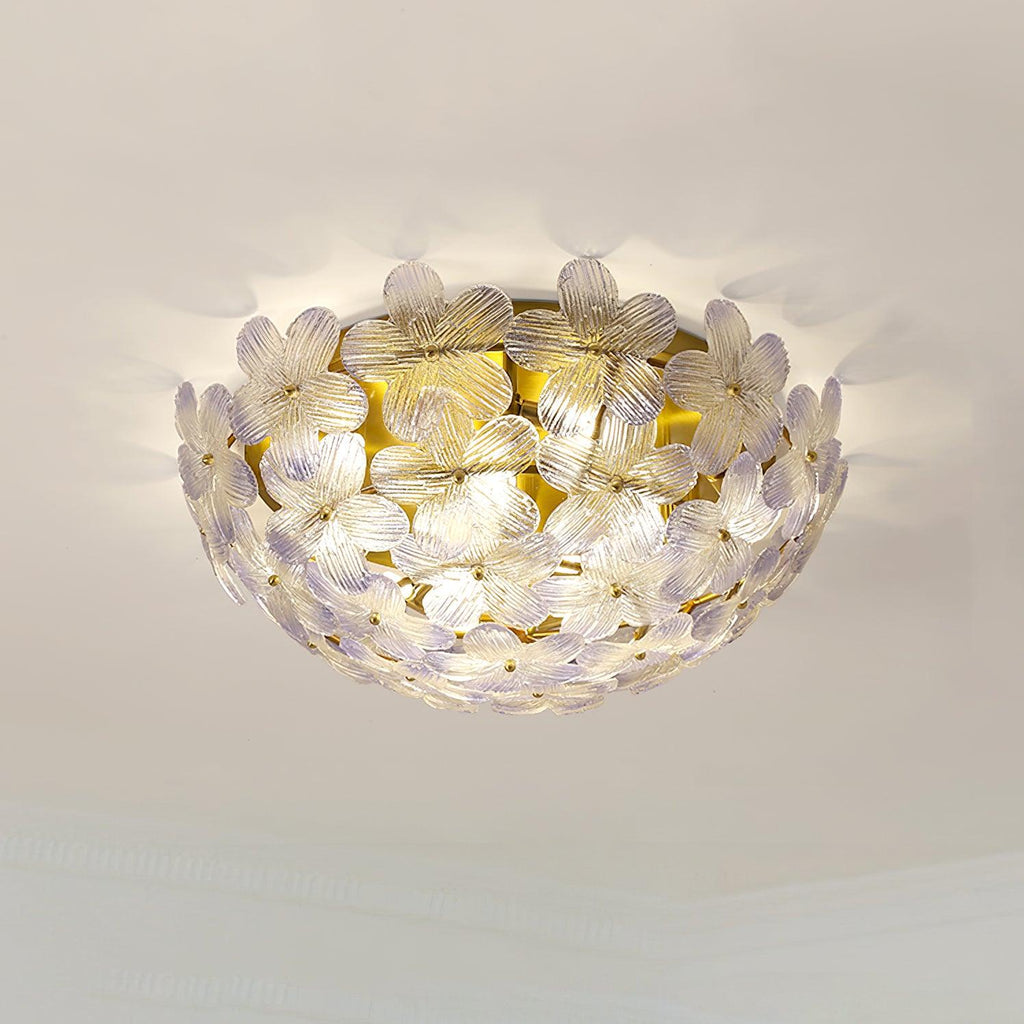 Anan Floral Glass Ceiling Light — product view 11