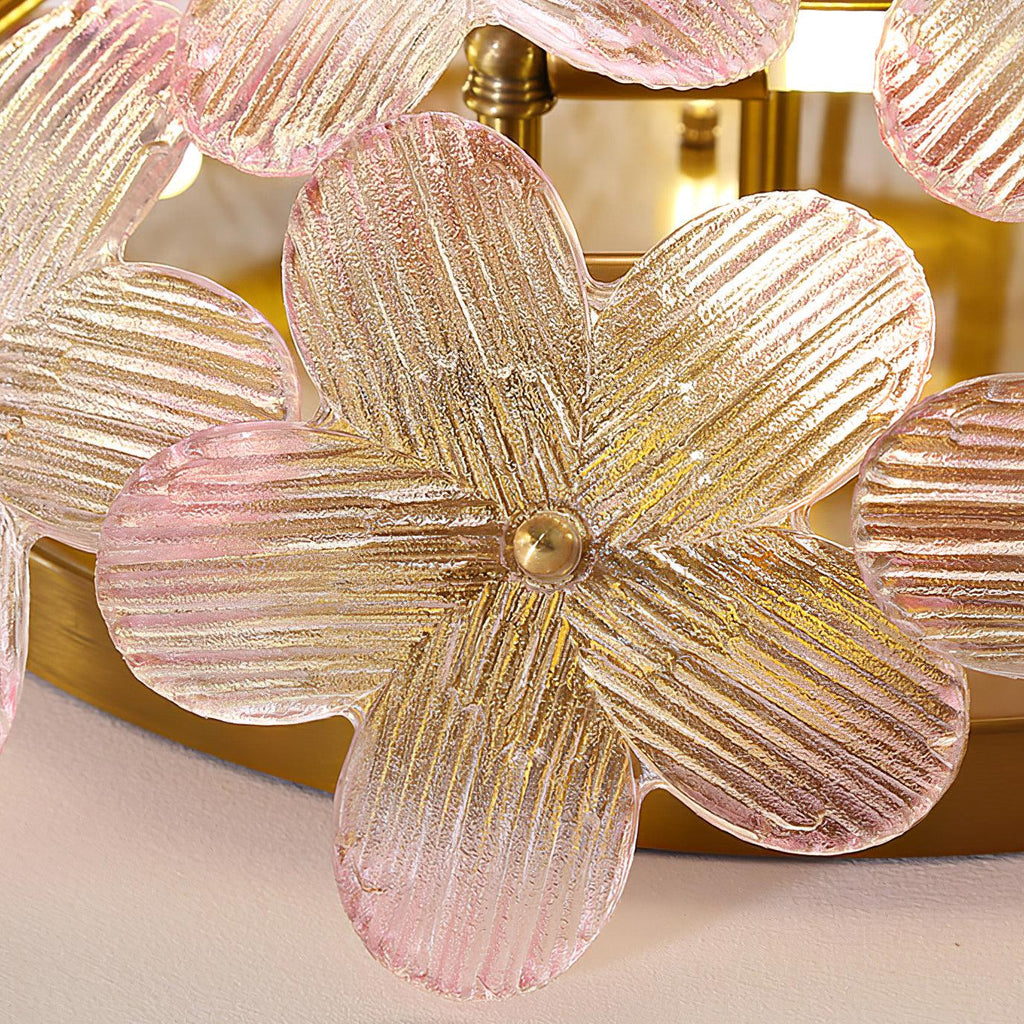 Anan Floral Glass Ceiling Light — product view 17