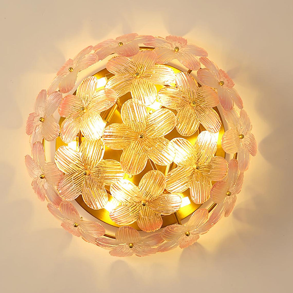 Anan Floral Glass Ceiling Light — product view 18
