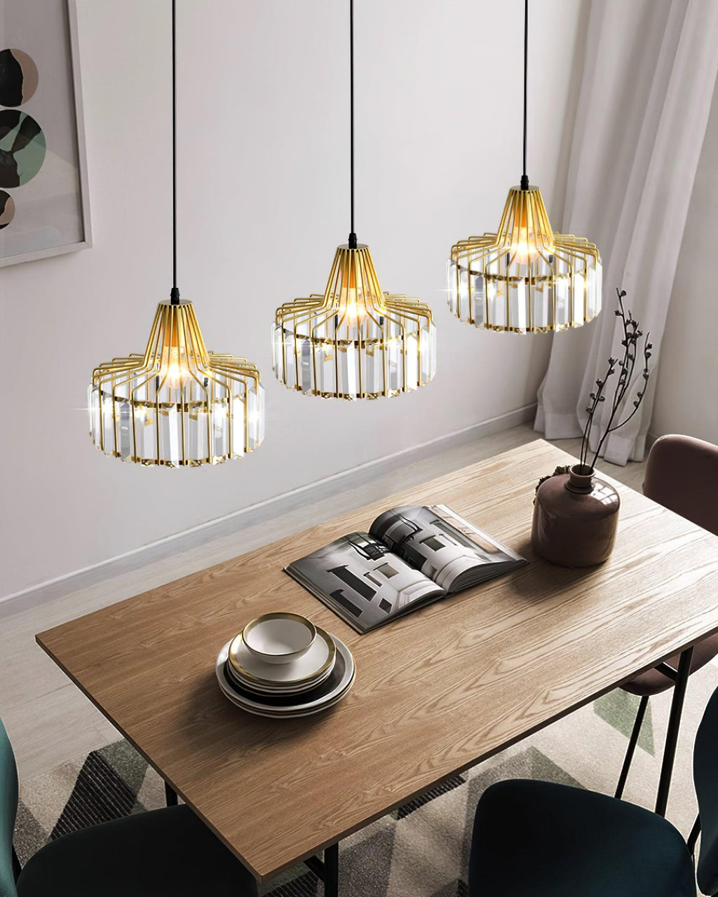 Rivelle Crystal Pendant Lamp — product view 16