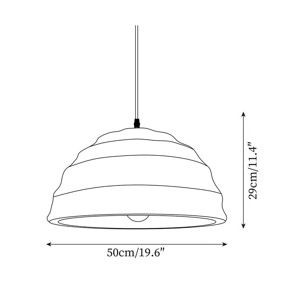 Azure Dome Metal Pendant Lamp — product view 5
