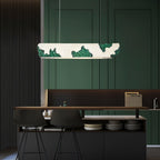 Lunar Gleam Metal Pendant Lamp — product view 4