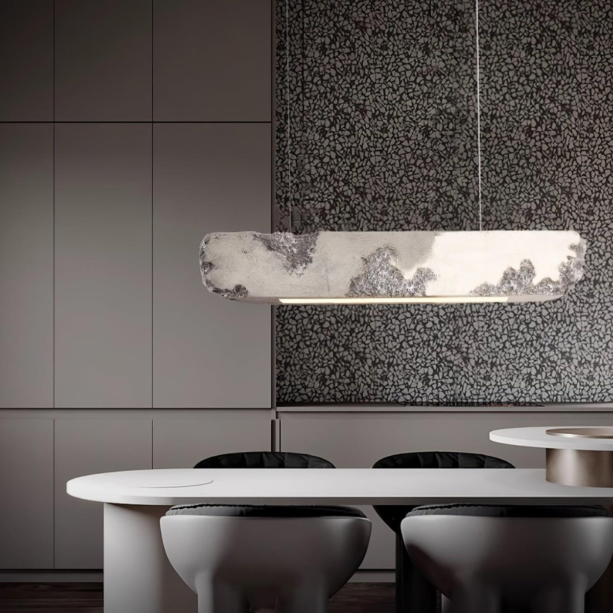 Lunar Gleam Metal Pendant Lamp — product view 9