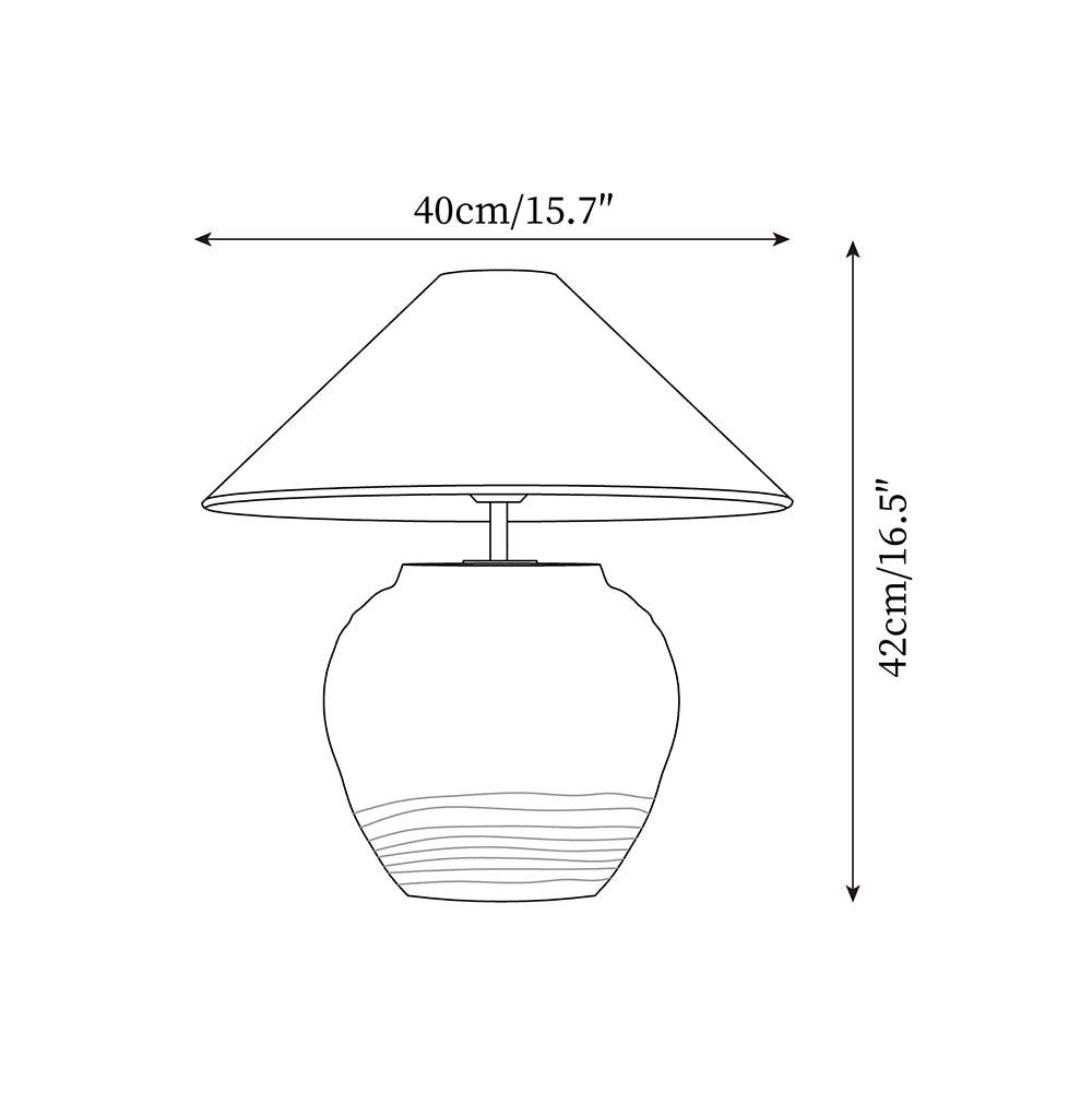 Black Karen Metal Table Lamp — product view 5