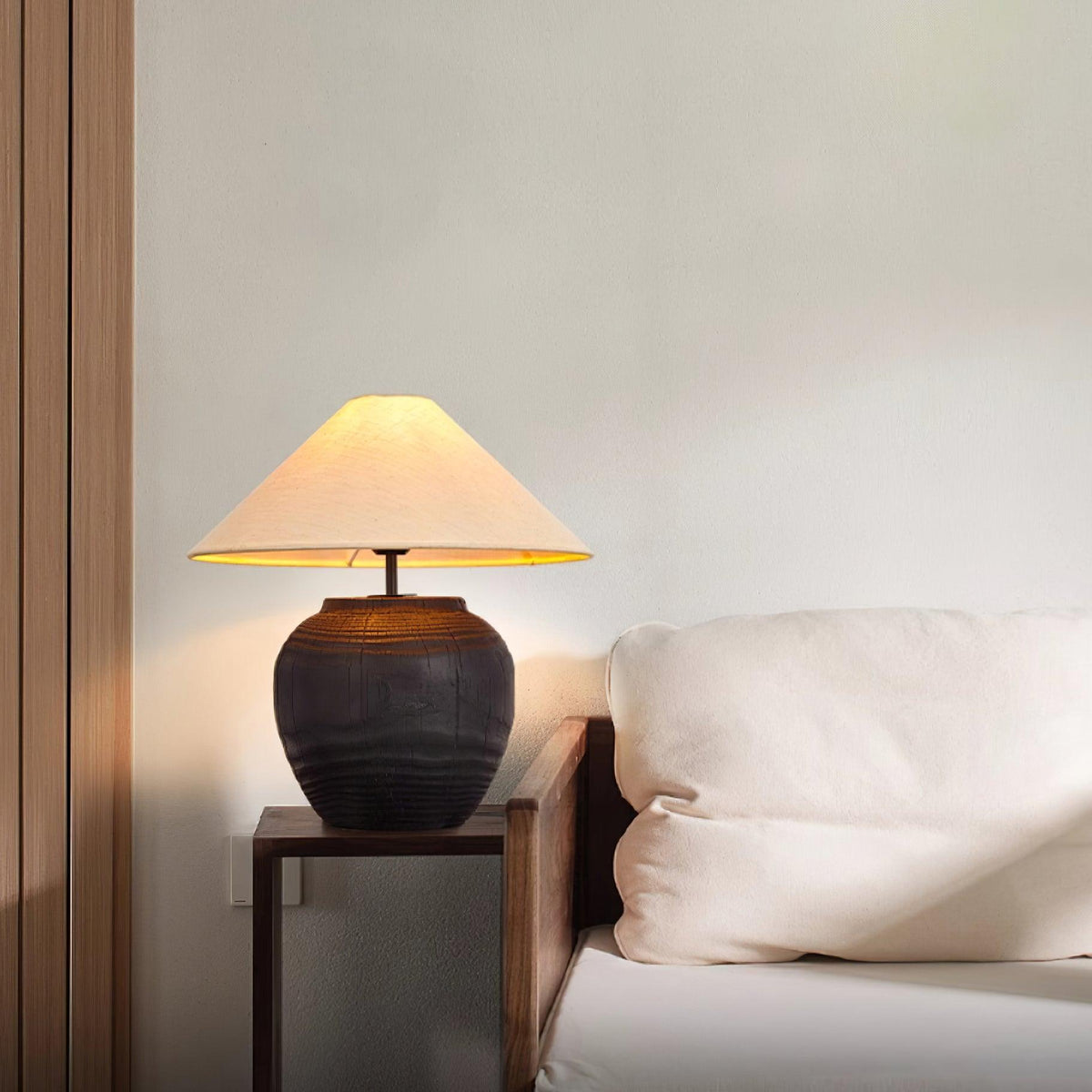 Black Karen Metal Table Lamp — product view 7